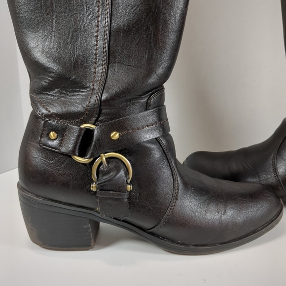 Life Stride Women's Wrangler 2  Brown Riding Boots , Size 8M - Picture 9 of 14